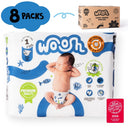 Size 1 (2-5kg) – Give-back box of 192 diapers