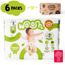 Maat 2 (3-6kg) – Give-back box 168 luiers