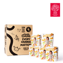 Size 6 (13-18kg) – Give-back box of 95 diapers